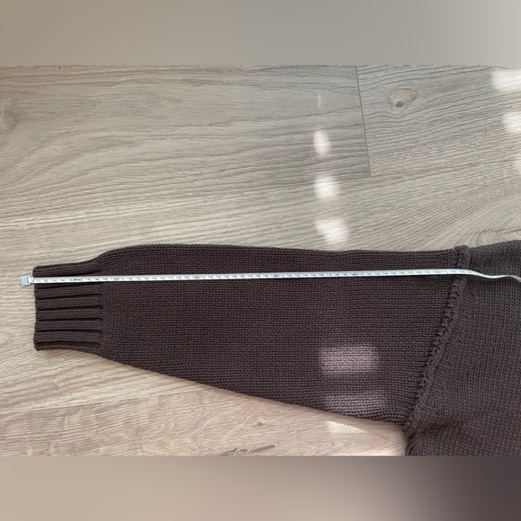 Dissh Roy Choc Oversized Longline Knit Jumper - Picture 11 of 12